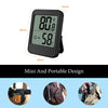 Indoor Digital Temperature Humidity Meter With Stand Magnet Portable House Office Temperature Monitor Thermometer Hygrometer