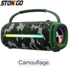 Portable Bluetooth 5.3 Wireless Speaker RGB Lantern IPX6 Waterproof Powerful Subwoofer High Quality Audio Outdoor Speaker