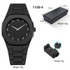 Men's Classic Business Watch Arabic Numerals Polycarbonate Quartz Watch Fashion Sports Watch Slim Waterproof Clock