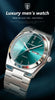 POEDAGAR Luxury Men's Watches Waterproof Luminous Date Week Men Watch Stainless Steel Casual Fashion Quartz Man Wristwatch Reloj