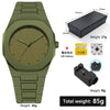 New Trend Fashion Men Watch Business Men Quartz Watch Classic Waterproof Round Watches Art Arabic Digital Dial Men's Clock