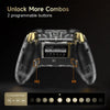 EasySMX D05 Wireless Gaming Controller Gamepad for PC/Switch/TV/Phone with Charging Dock RGB Hall Effect Joysticks Triggers