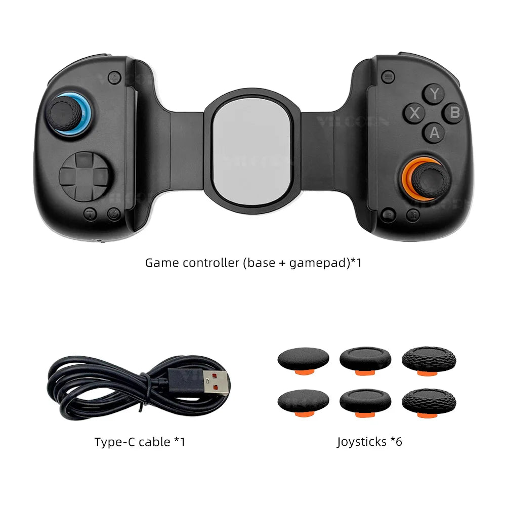 Wireless Gaming Controller For Android iPad Mobile Gamepad For Switch&XBOX Game Pass&Game Streaming Joystick Stretchable To 9.5