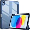 Generation 11 Inch (2025), iPad 10th Generation 10.9 Inch (2022) -  Cover with Clear Transparent Back Shell