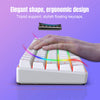 60% gaming Keyboard and mouse combo set gamer white key board combo computer wired keyboards mouses office teclado for laptop pc