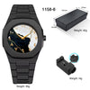 Men's Classic Business Watch Arabic Numerals Polycarbonate Quartz Watch Fashion Sports Watch Slim Waterproof Clock