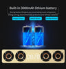 Wireless Bluetooth 5.0 Speakers For Computers Wooden Alarm Clock Display Sound System Player with AUX TF FM Radio Subwoofer Box