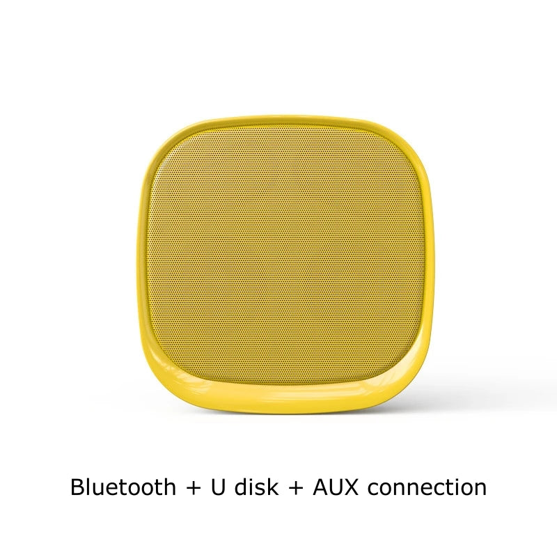 Wireless Bluetooth Speaker Wall-mounted 3D Surround Sound Multifunctional Outdoor Portable Subwoofer Long Battery Life