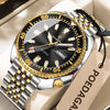 POEDAGAR Business Men Watch Date Week Waterproof Luminous Luxury Man Wristwatch Sports Stainless Steel Men's Quartz Watches Male