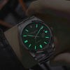 CHRONOS Top Brand Luxury Man Wristwatch Waterproof Luminous Date Men Watches Stainless Steel Quartz Men's Watch Male reloj
