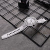 Lightweight Polycarbonate case high tech black men's watch classic simple silicone strap men's quartz watch fashion style clock