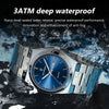 POEDAGAR High Quality Watches For Men Stainless Steel Waterproof Luminous Man Watch Date Week Luxury Business Quartz Men's Watch