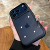 Intelligent Camera Touch Button Crystal Clear Phone Case for iPhone 17 Pro Max 17 Pro 17 Air Transparent Shockproof Cover Funda