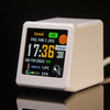 Smart WiFi Digital Desk Clock Weather Station Multi-Functional Alarm GIF Display Desktop Decor Gadget for Bedroom Home Office