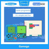 GameGo programmable Game Console Portable Handheld Game Console Kid's Primary Secondary School Programming Toy Teaching Aids