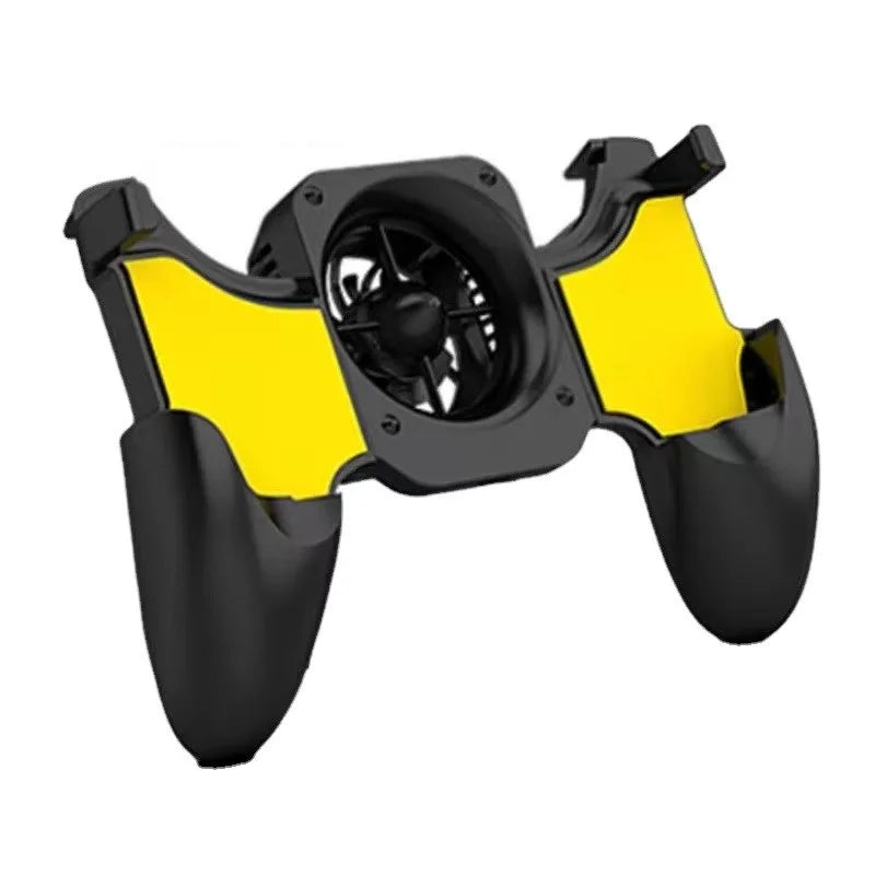 S-02 Mobile Phone Gaming Accessories Gamepad Joystick Controller with Air-cooled Cooling Fan for IPhone Android PUBG Game Cooler