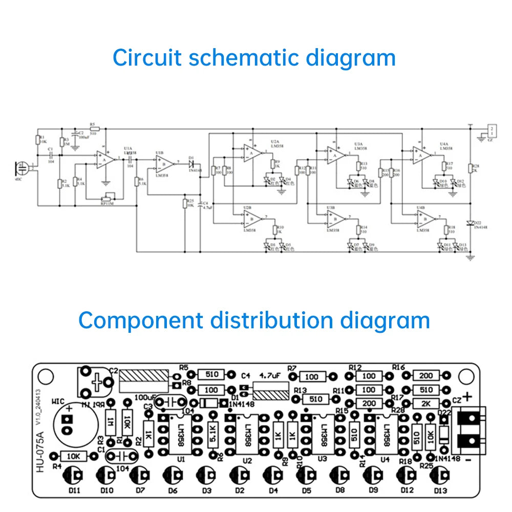 Bluetooth Speaker DIY Kit with FM Radio 87.5-108MHZ DIY Welding Project Practice Electronic Kit Solder Assembly U Disk TF AUX