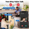 NEW HOT Wireless Smart Video Doorbell, Secure Home Monitoring2.4G WiFi Home Security Camera, 2-way Audio, Night Vision, Battery