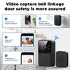 NEW HOT Wireless Smart Video Doorbell, Secure Home Monitoring2.4G WiFi Home Security Camera, 2-way Audio, Night Vision, Battery