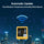 Smart WiFi Digital Desk Clock Weather Station Multi-Functional Alarm GIF Display Desktop Decor Gadget for Bedroom Home Office