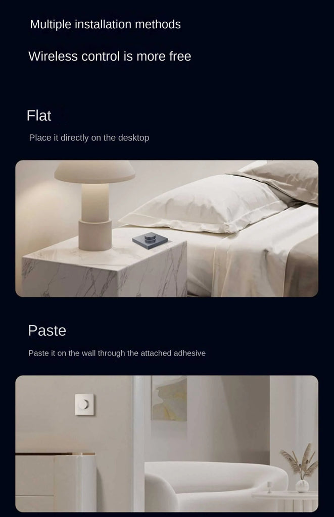 Aqara H1 EU Smart Homekit Rotary Switch Wireless Intelligent Adjustment Off Light Brightness Zigbee 3 Home Life Remote Control