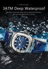 POEDAGAR Top Luxury Man Watch Date Waterproof Luminous Leather Watches For Men High Quality Square Men's Quartz Wristwatch Reloj