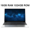 New Ultra Slim 14.1 Inch Laptop Intel 4405U 16GB RAM 2TB SSD 1920*1080 FHD Display Windows 11 Pro Office Study Computer