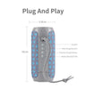 Portable Bluetooth Speaker, Wireless TWS Pairing IPX5Waterproof 1200mAh Battery TF FM Radio with Stereo Bass for Outdoor Use