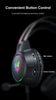 ONIKUMA RGB Gaming Headphones with HD Flexible Mic 3.5mm Gaming Headsets For PC Xbox PS4 PS5 Switch Computer Games
