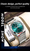 POEDAGAR Luxury Sport Quartz Man Wristwatch Waterproof Luminous Date Week Men Watches Stainless Steel Men's Watch Male Reloj+box