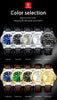 POEDAGAR High Quality Watch For Men Luxury Luminous Waterproof Week Calendar Man Clock Leather Square Men's Quartz Watches Reloj
