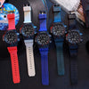 Men's Watch Fashion Sports Electronic Wristwatch Large dial Multifunctional Waterproof Luminous Alarm Kids Male's Military Watch
