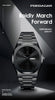 POEDAGAR Military Watch For Men Waterproof Luxury Week Calendar Man Wristwatch Quartz Stainless Steel Fashion Men's Watches Male