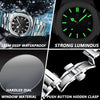 POEDAGAR Top Luxury Brand Man Watch Sports Waterproof Luminous Date Men Wristwatch Square Dial Quartz Men's Watches High Quality