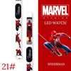 New Spiderman Kid's Watches Men Sport Wristband Bracelet Waterproof Children Digital Watch Boys LED Clock relogio montre