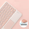 Bluetooth Wireless Keyboard With Touchpad Hebrew Spanish Korean For iPad Pro Air for Xiaomi Huawei Android Windows Tablet