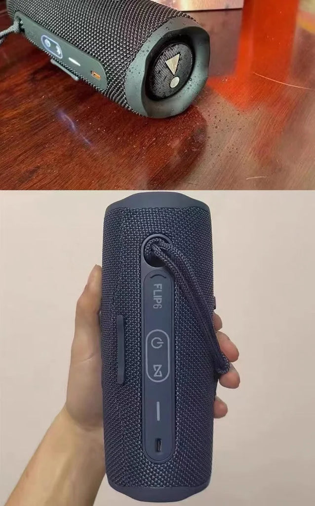Portable Bluetooth Speaker Outdoor Multifunctional IPX6 Waterproof Subwoofer Wireless Home Theater Dual Speaker TWS Sound System