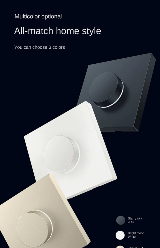 Aqara H1 EU Smart Homekit Rotary Switch Wireless Intelligent Adjustment Off Light Brightness Zigbee 3 Home Life Remote Control