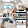 Smart Home 2.4G E27 Bulb Wifi Surveillance Camera HD Night Security Video Surveillance Supprt Two Way Audio Mobile Motion