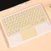 Bluetooth Wireless Keyboard With Touchpad Hebrew Spanish Korean For iPad Pro Air for Xiaomi Huawei Android Windows Tablet