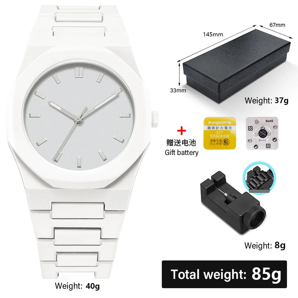 New Trend Fashion Men Watch Business Men Quartz Watch Classic Waterproof Round Watches Art Arabic Digital Dial Men's Clock