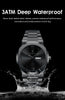 POEDAGAR Military Watch For Men Waterproof Luxury Week Calendar Man Wristwatch Quartz Stainless Steel Fashion Men's Watches Male