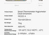 NEW DUKA MOODA Smart Temperature and Humidity Clock Sensor Electric Hygrometer Thermometer Home Weather Station Desktop Decor