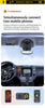 Bluetooth 5.4 Speaker Handsfree Car Kit Sun Visor Clip Wireless Audio Receiver Speakerphone Loud Music Player with Ambient Light