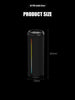 Bluetooth Speaker Wireless LoudSound Subwoofer Outdoor Portable Heavy Bass Fabric Speaker TWS Stereo RGB Ambient Light Speakers