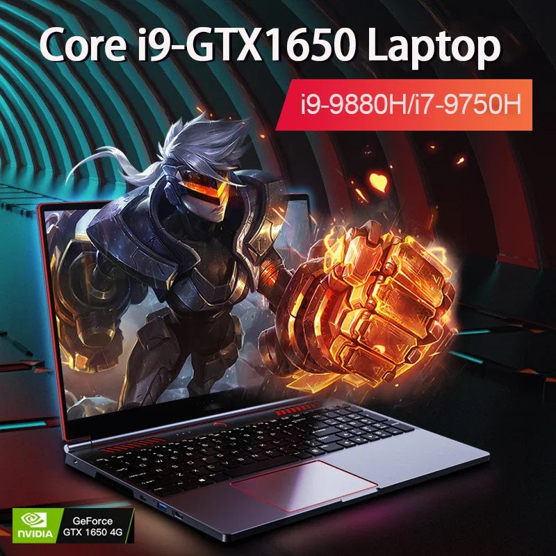 High-Performance 16.1" Gaming Laptop Powered by Intel Core I9-13900H/i9-10885H, 6GB Dedicated Graphics, Windows 11, Fully Upgr