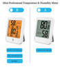 Indoor Digital Temperature Humidity Meter With Stand Magnet Portable House Office Temperature Monitor Thermometer Hygrometer