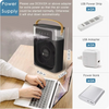 Modern Home Small Air Cooler 3 Speed Fan Air Conditioner Portable Humidifier Fan Portable LED Night Lights for Office