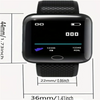 Smartwatch Men Women Wristwatches Smart Watch Message Fitness Monitor Bracelet Birthday Gift Electronic Clock For Android IOS