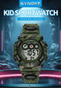 SYNOKE Student Sport Watches For Kids Colorful Electronic Watches 50M Waterproof Clock Children Digital Watch For Boys Girls